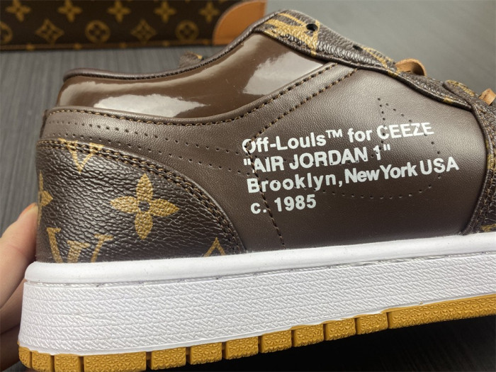 air jordan 1 x off-L**is aj1 ow low