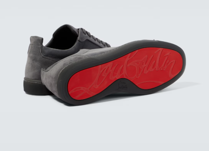 Ch**an louboutin l**is junior spikes suede sneakers