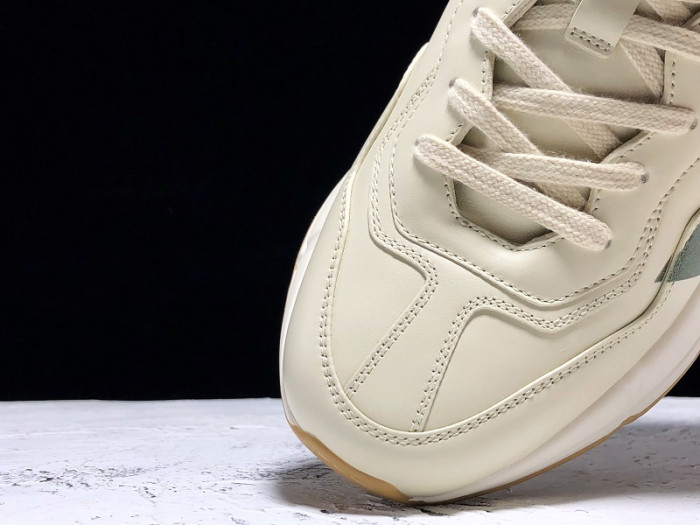 G*u*i rhyton web print leather sneaker 523535 drw00 9022