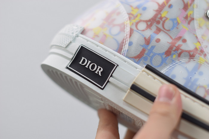 DR B23 OBLIQUE HIGH TOP SNEAKER“CD Ghosting”