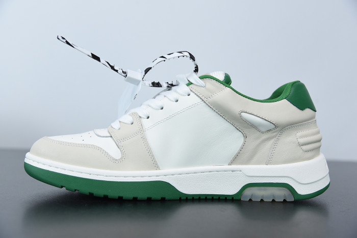 OFF WHITE™ C/O VIRGIL ABLOH OUT OF OFFICE LOW-TOP LEATHER SNEAKERS "OOO"