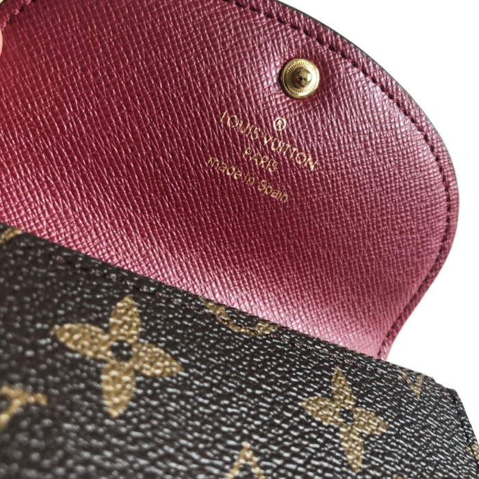 LOUI VUITTO WALLET PURPLE RED M41939 11*8